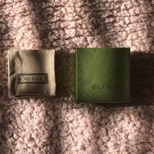 Gucci Jewelry Box & Pouch